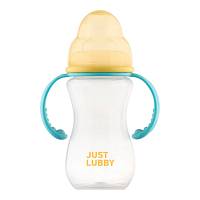 Поильник с ручками "Just LUBBY", от 6 мес., мягкий носик, 270мл., полипропилен