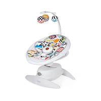 Шезлонг с электронной функцией качения Nuovita Degno D1 Bianco